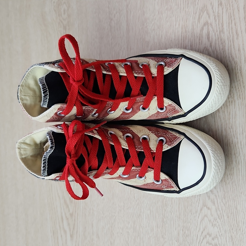 Converse American Flag High Tops